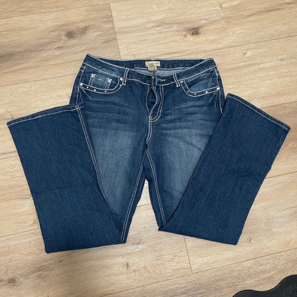 Y2K style jeans size 14 bootcut